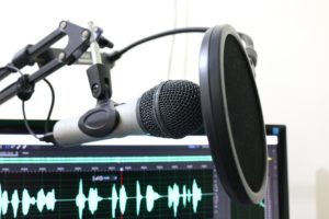 microfoon om podcasts op te nemen